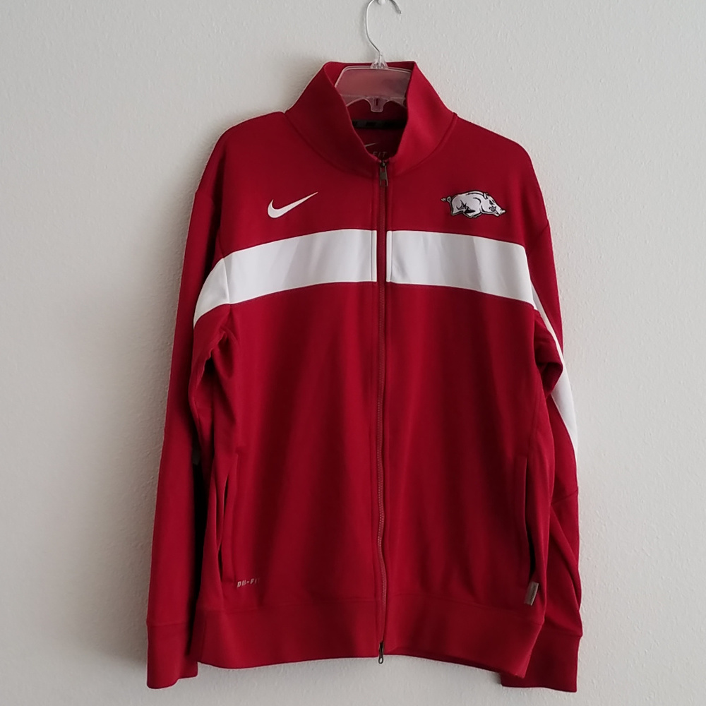 Authentic Nike Gear Arkansas Razorbacks Jacket